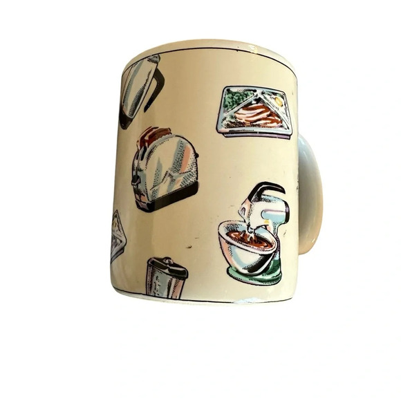 Habitat Americana 50's Kitchen Coffee Cup - Picture 1 of 4